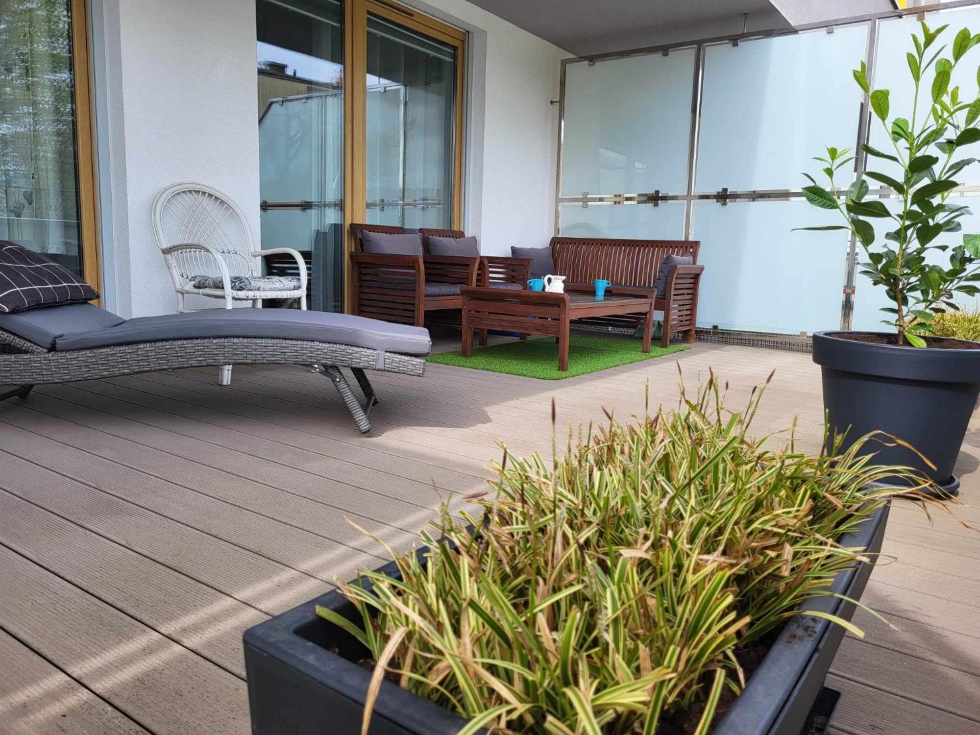 Miodowy Dom Exspanse Apartament 2 Lub 3 Pokoje Z Tarasem I Parkingiem Kolobrzeg Bagian luar foto